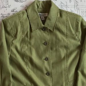 Coldwater Creek Olive Jacket